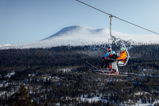 Nytt skianlegg, topphytter og senterområder