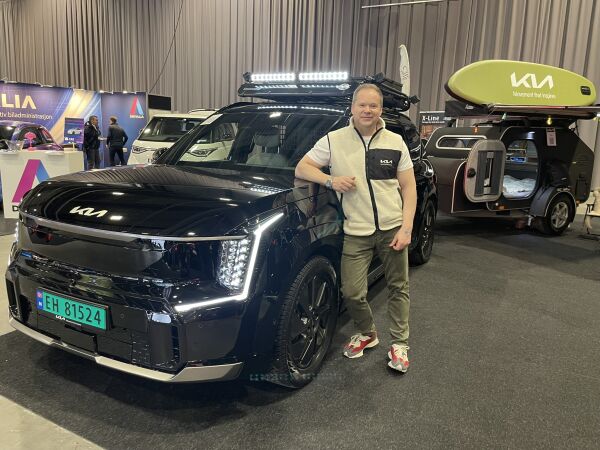 Elbiler som trekker campingvogn