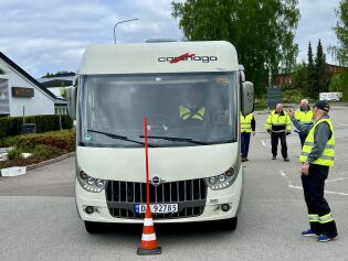 Mestring bak rattet på bobil