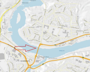 Nattarbeid nord for Mo i Rana