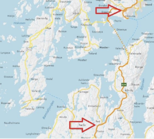 Skifte av Rekkverk på E39